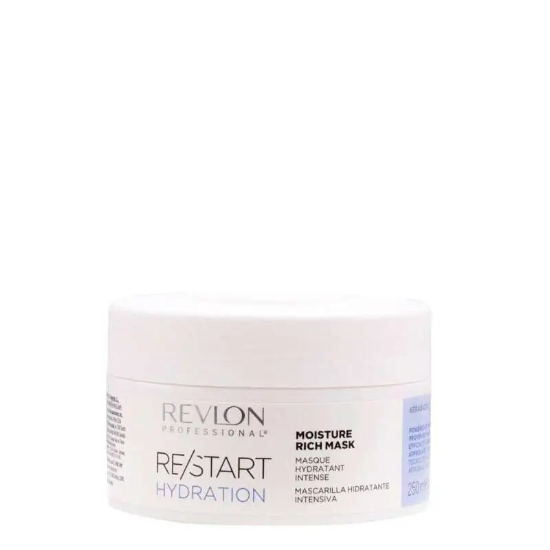 Revlon Restart Hydration Moisture Rich Zengin Nemlendirici Maske 250 ml | Kuru ve Dehidrasyona Uğramış Saçlar İçin Yoğun Nemlendirici Maske - 2