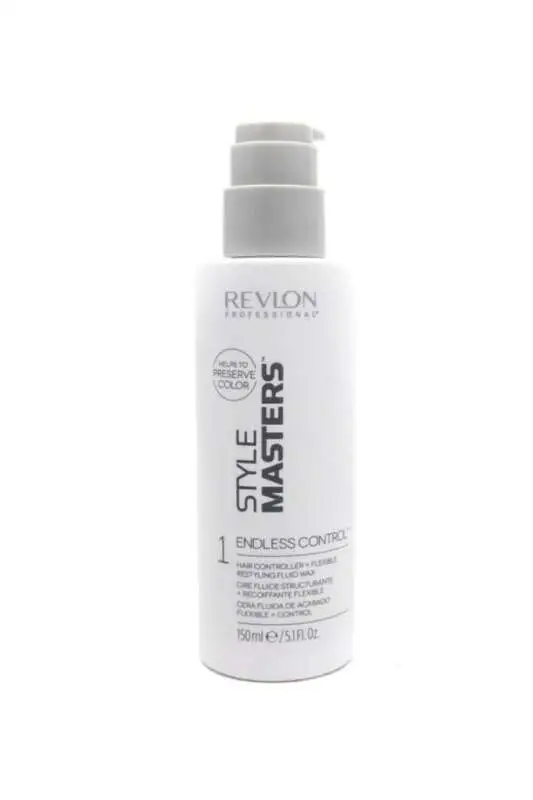 Revlon Style Masters Double Endless Control Esnek Şekillendirme Sağlayan Sıvı Wax 150 ml | Esnek Tutuş ve Doğal Şekil Sağlayan Şekillendirici Wax - 1