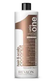Revlon Uniq One Coconut Hindistan Cevizli 10 Etkili Şampuan 1000 ml | Saçları Besleyip Onaran ve Canlandıran Hindistan Cevizli Şampuan - Revlon