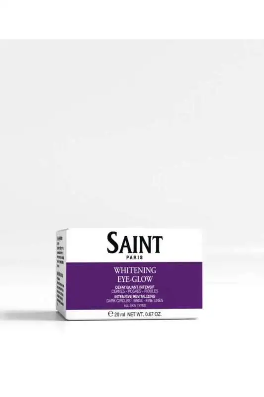 Saint Paris Whitening Eye-Glow Koyu Halka Karşıtı Göz Bakım Kremi 20 ML | Göz Çevresi Işıltı ve Aydınlık Sağlayan Krem - 1