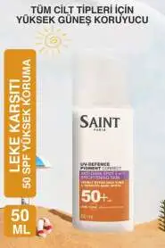 Saint UVB+UVA Spf 50+ Yüz Koruyucu Güneş Kremi - 1