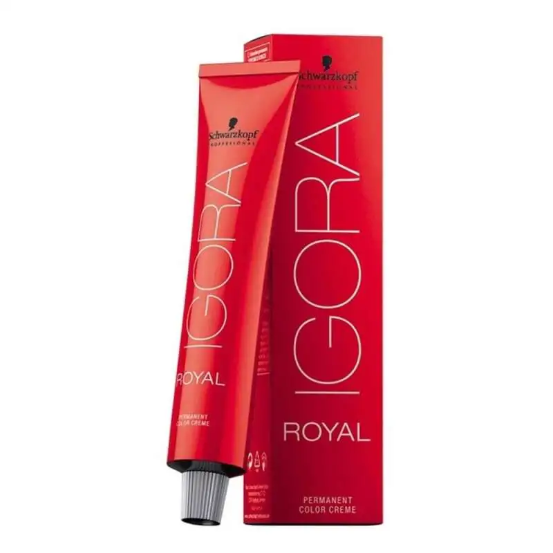 Schwarzkopf Igora Royal Colors 5-7 Açık Kahve Bakır Saç Boyası 60ml | Parlak ve Doğal Renk - 1