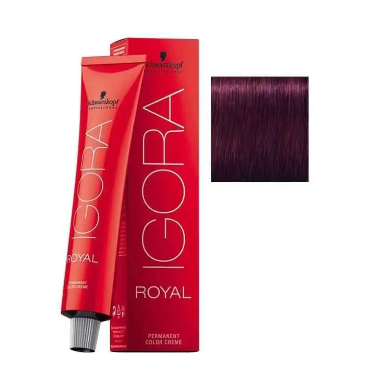 Schwarzkopf Igora Royal Saç Boyası 6-99 Yoğun Viyole Koyu Kumral 60 ml - 1