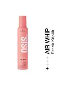 Schwarzkopf Osis+ Volume Body Air Whip Flexible Mousse 200ml | Esnek Saç Şekillendirme ve Hacim Artışı - 1