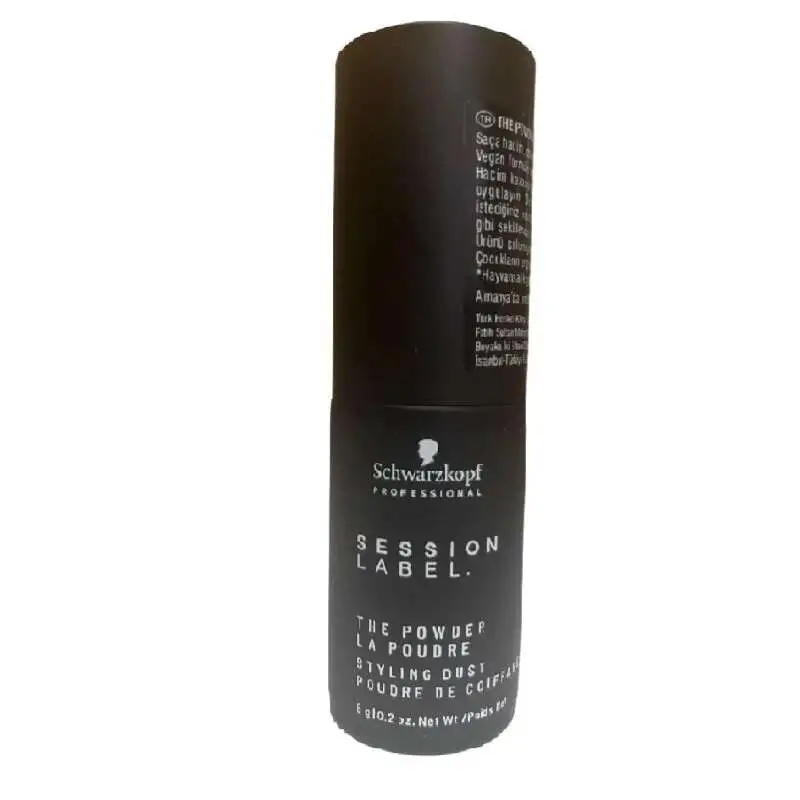 Schwarzkopf Professional Session Label The Powder Hacimlendiren Şekillendirme Pudrası 8gr | Mat Görünümlü Esnek Tutuş - 1