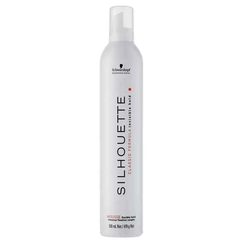 Schwarzkopf Silhouette Orta Tutucu Köpük 500ml | Hacim & Doğal Şekillendirme - 2