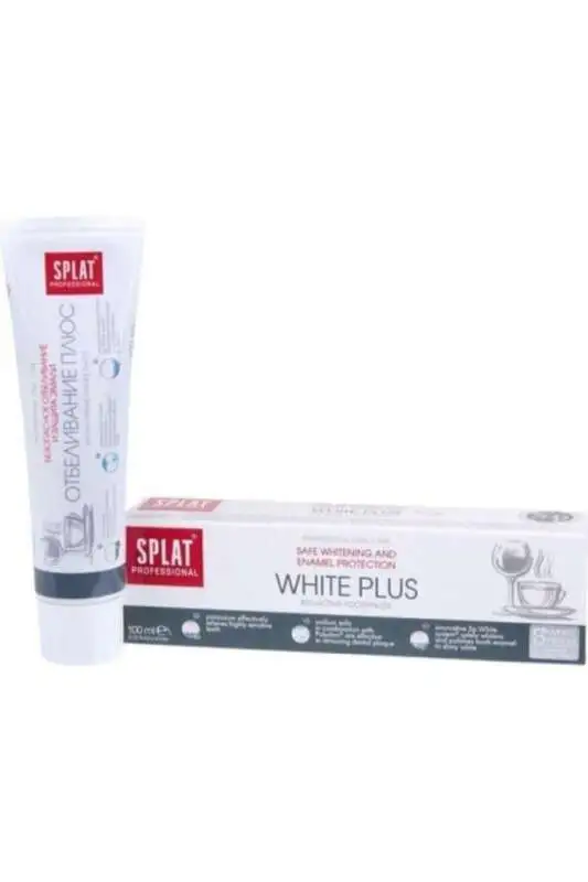 Splat White Plus Diş Macunu 100 ML - 1