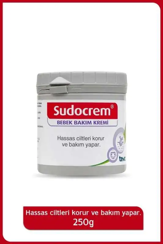 Sudocrem Bebek Bakım Kremi 250ml | Pişik Önleyici Bebek Kremi - 1