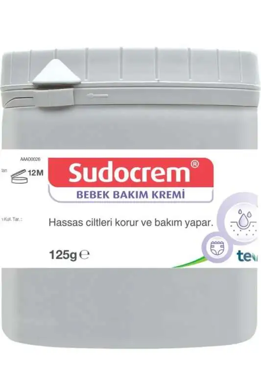 Sudocrem Bebek Bakım Kremi 125ml | Pişik Önleyici Bebek Kremi - 1