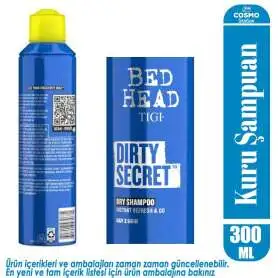Tigi Bed Head Dirty Secret Dry Şampuan - Yağ Alma, Hacim Artırma ve Anında Tazelik Sağlayan Kuru Şampuan 300 ml - 2