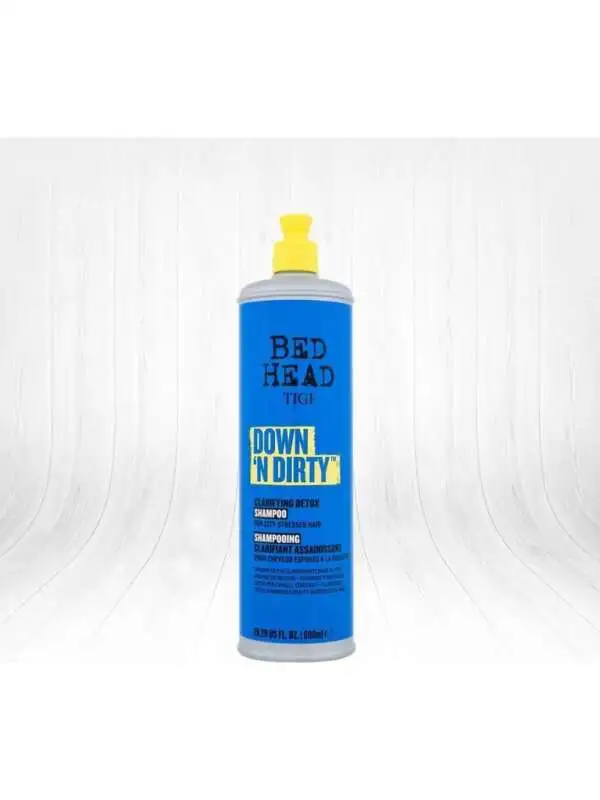 Tigi Bed Head Down N Dirty Clarifying Detox Şampuan 600 ml - Saç ve Saç Derisi Arındırıcı Detoks Şampuanı - 1