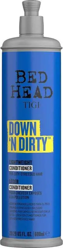 Tigi Bed Head Down N Dirty Lightweight Saç Kremi 600 ml - İnce ve Düz Saçlar İçin Hafif Nemlendirici ve Hacimlendirici Krem - 1