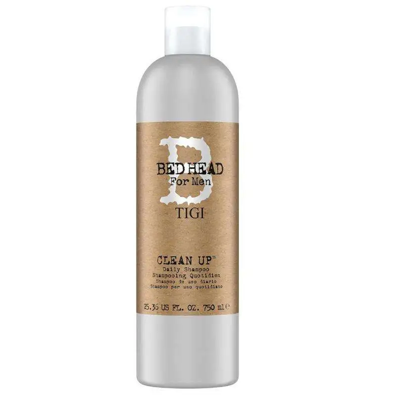 Tigi Bed Head For Men Clean Up Daily - Yağlı Saç ve Saç Derisi için Günlük Temizlik ve Ferahlık Sağlayan Erkek Şampuanı 750 ml - 1
