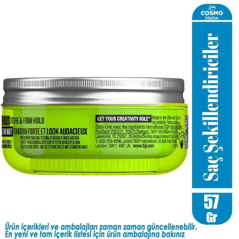 Tigi Bed Head Manipulator Matte Paste 57 Gr - 2