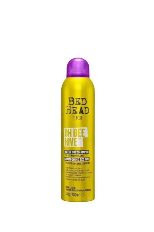 Tigi Bed Head Oh Bee Hive Matte Dry Şampuan - Yağ Alma, Hacim Artırma ve Matte Görünüm Sağlayan Kuru Şampuan 238 ml - 1