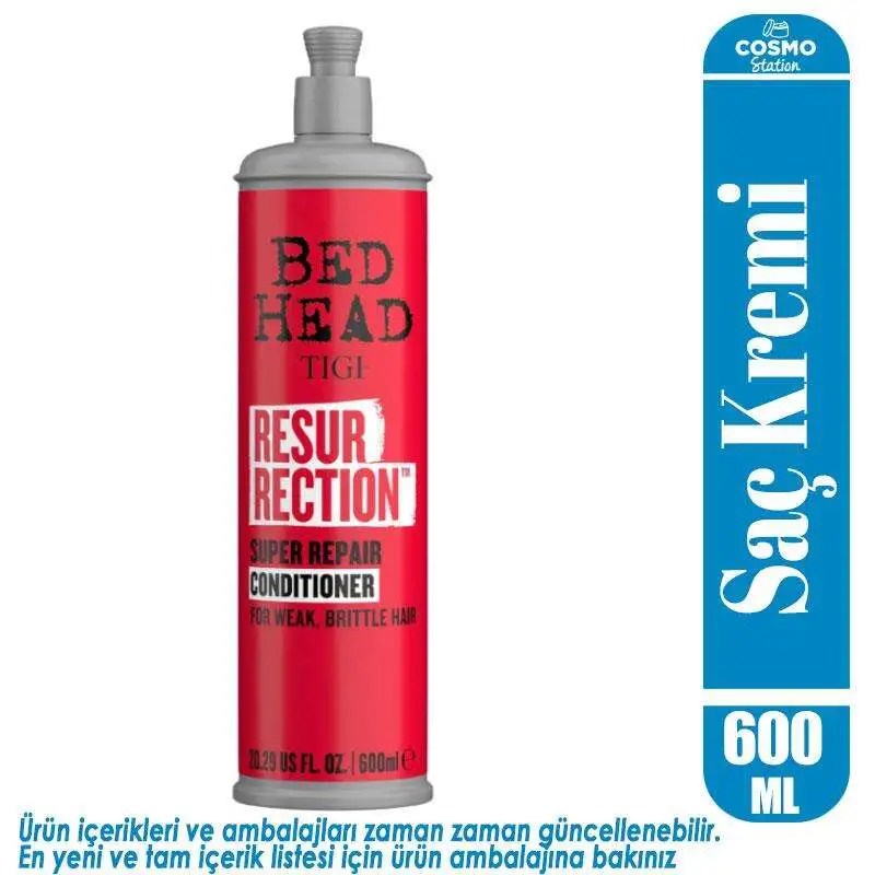 Tigi Bed Head Resurrection Super Repair Saç Kremi 600 ml - 2