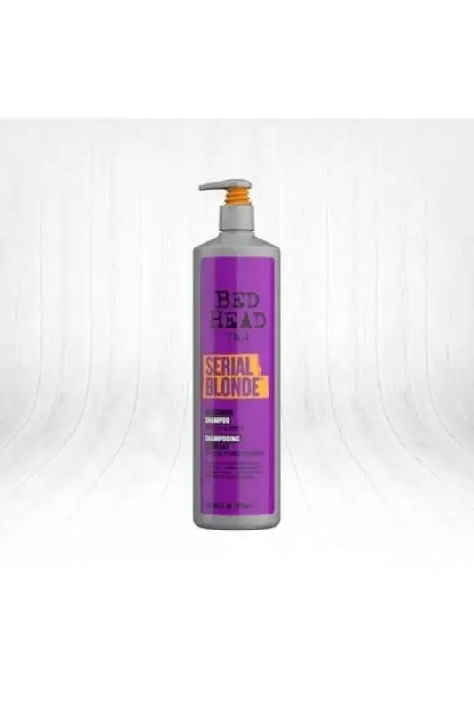 Tigi Bed Head Serial Blond - Sarı Saçları Açan, Onaran ve Parlaklık Kazandıran Şampuan 970 ml - 1