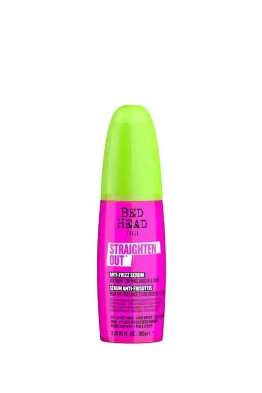 Tigi Bed Head Straighten Out Anti-Frizz Serum 100 ml - Düzleştirici, Friz Kontrollü ve Isı Koruyucu Saç Serumu - 1