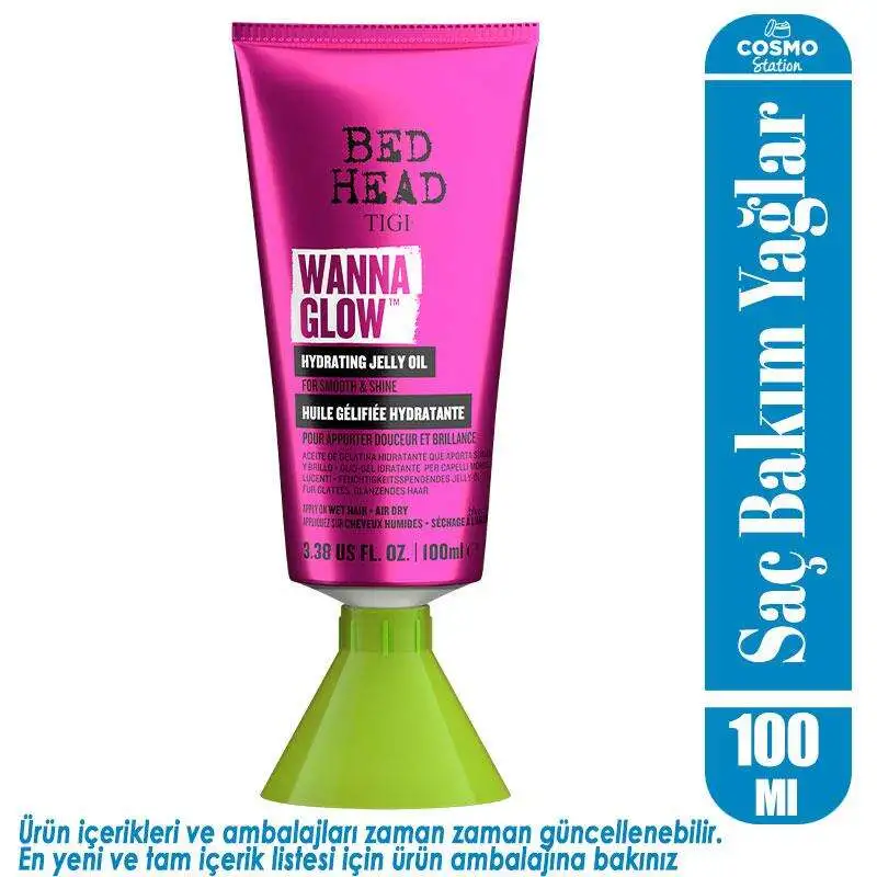 Tigi Bed Head Wanna Glow Hydrating Jelly Oil 100 ml - Nemlendirici, Parlaklık ve Isı Koruyucu Çok Amaçlı Jöle Yağ - 2
