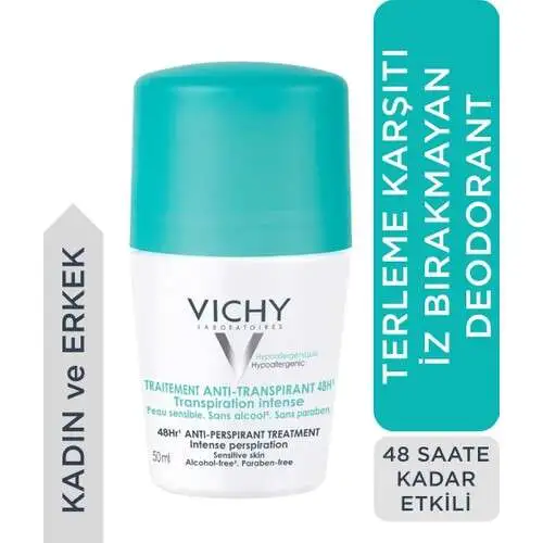 Vichy Anti-Transpirant 48 H Yoğun Terleme 50 ML - 1