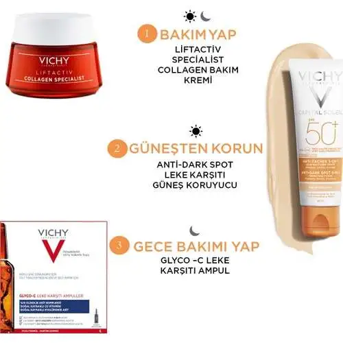 Vichy Capital Soleil Anti Dark Spot Spf 50+ 3 Etkili Leke Karşıtı Renkli Güneş Kremi 50 Ml - 4