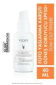 Vichy Capital Soleil UV SPF 50+ | Foto Yaşlanma Karşıtı Hafif Dokulu Güneş Kremi 40 ml - 1