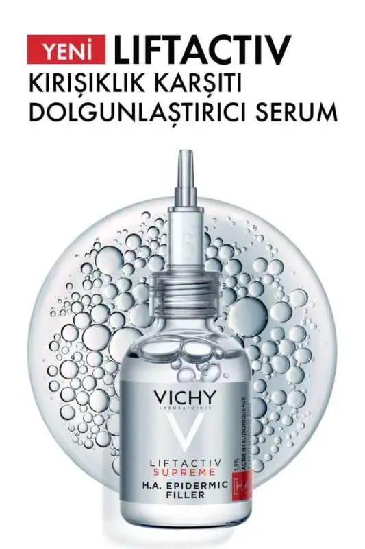 Vichy Liftactiv Supreme Epidermic Filler 30 ml | Kırışıklık Karşıtı Yüz ve Göz Çevresi Serumu - 2