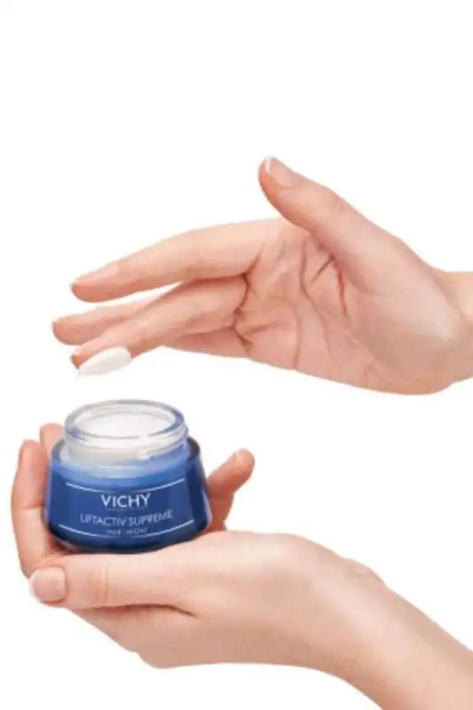 Vichy Liftactiv Supreme Kırışıklık Karşıtı ve Yenileyici Gece Kremi 50 ml - Yoğun Nemlendirici ve Cilt Sıkılaştırıcı - 3