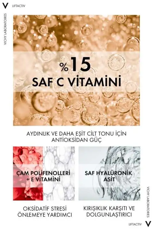 Vichy Liftactiv Vitamin C Yaşlanma Karşıtı Serum Aox 20 Ml - 8