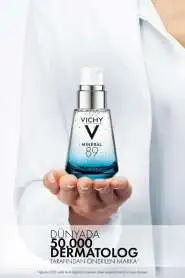 Vichy Mineral 89 Hyaluronik Asit İçeren Yoğun Nemlendirici Yüz Serumu 50 ml - Hassas Ciltler İçin - 6