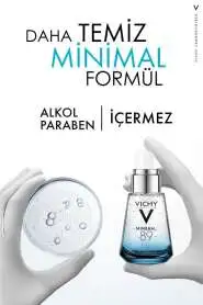 Vichy Mineral 89 Hyaluronik Asit İçeren Yoğun Nemlendirici Yüz Serumu 50 ml - Hassas Ciltler İçin - 3