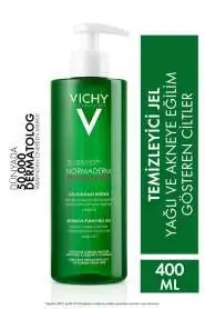 Vichy Normaderm Phytosolution Yağlı ve Hassas Ciltler için Yüz Temizleme Jeli 400 ml - 1