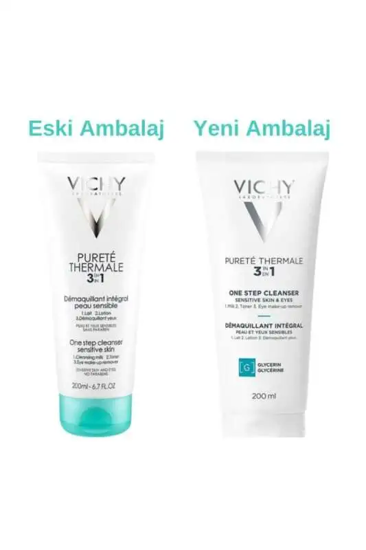 Vichy Purete Thermale 3’ü 1 Arada Temizleyici 200ml - Cilt Temizliği, Nem ve Ferahlık - 2