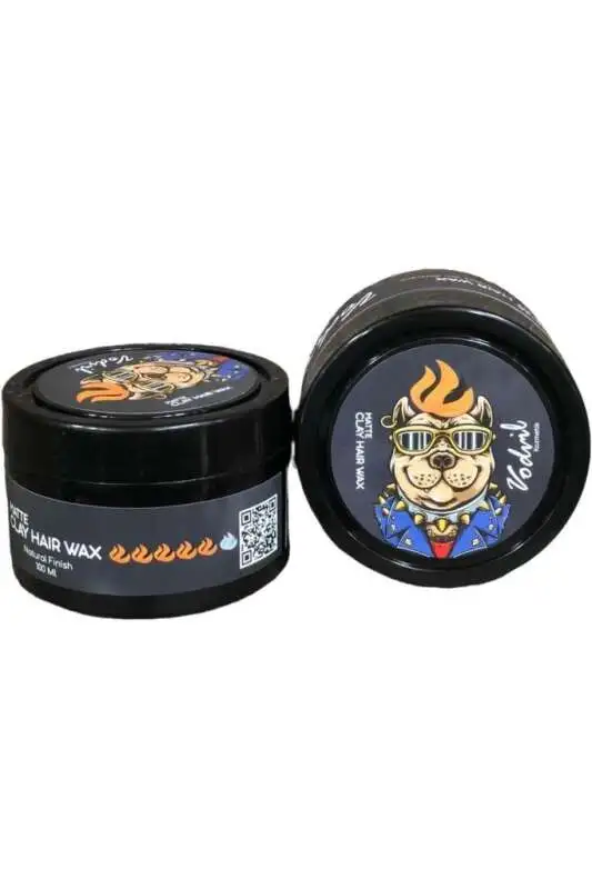 Vodvil Matte Clay Hair Wax | Mat ve Doğal Şekillendirme - 1