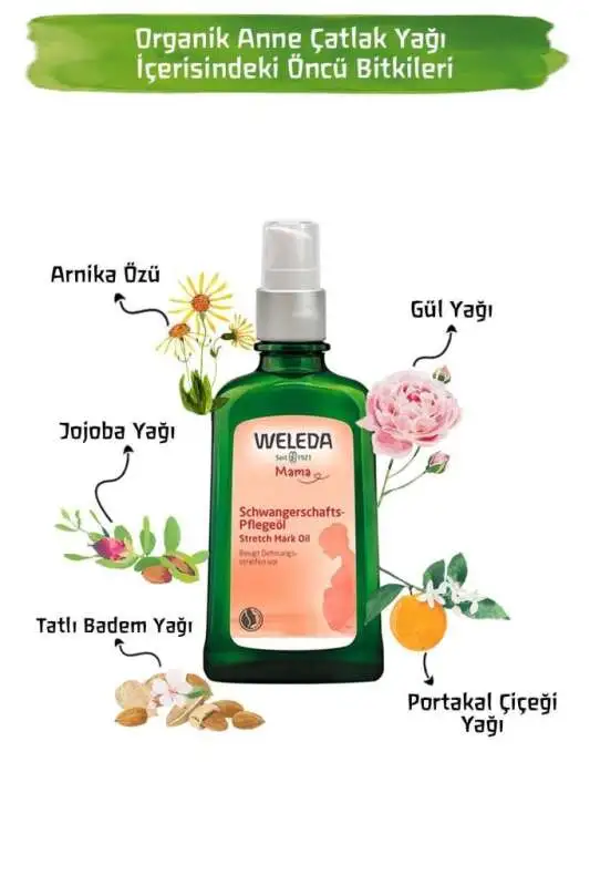 Weleda Anne Vücut Bakım Yağı 100ml - 2