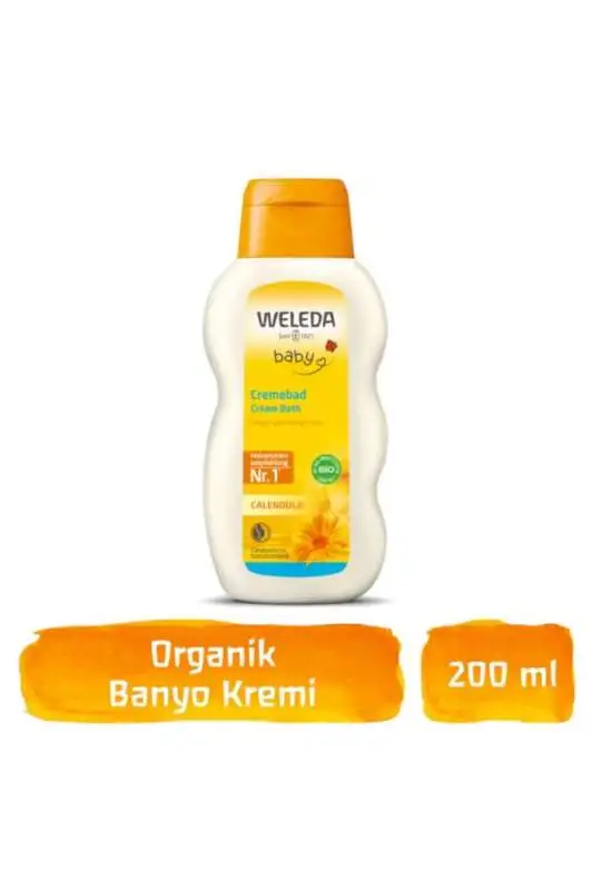 Weleda Baby Calendula Banyo Kremi 200 ml - 1