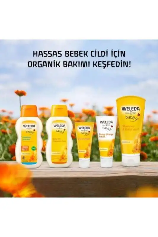 Weleda Baby Calendula Nemlendirici Yüz Kremi 50 ml - 4