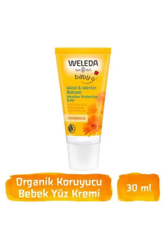 Weleda Baby Calendula Weather Protection Koruyucu Yüz Kremi 30 ml - 1