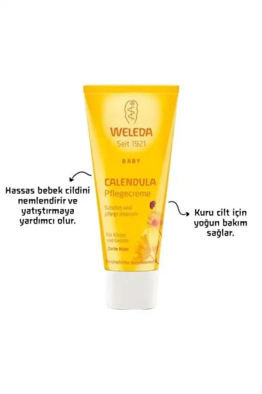 Weleda Baby Nemlendirici Vücut Kremi 75 ml | Bebekler İçin Doğal Cilt Bakımı - 3