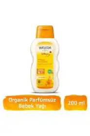 Weleda Calendula Parfümsüz Bebek Yağı 200ml | Hassas Ciltler İçin Doğal Nemlendirme - 1