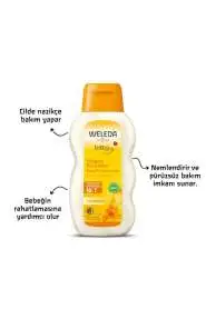 Weleda Calendula Parfümsüz Bebek Yağı 200ml | Hassas Ciltler İçin Doğal Nemlendirme - 4