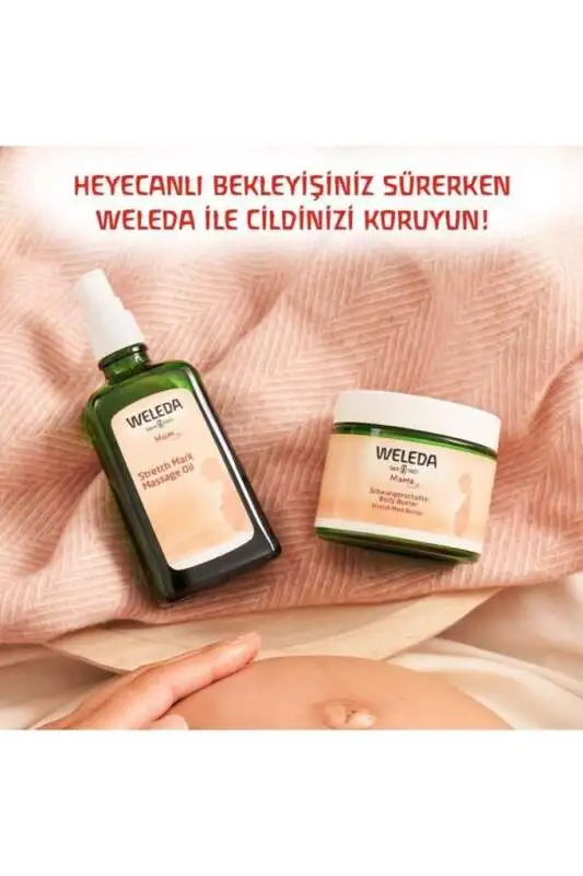 Weleda Mama Body Butter Çatlak Kremi 150 ml - 4