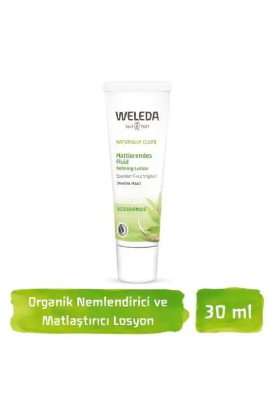 Weleda Naturally Clear Refining Matlaştırıcı Losyon 30 ml | Yağlı ve Akneli Ciltler İçin Günlük Bakım - 1