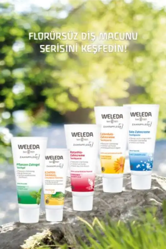 Weleda Ratanhia Özlü Doğal Diş Macunu 75 ml - 4