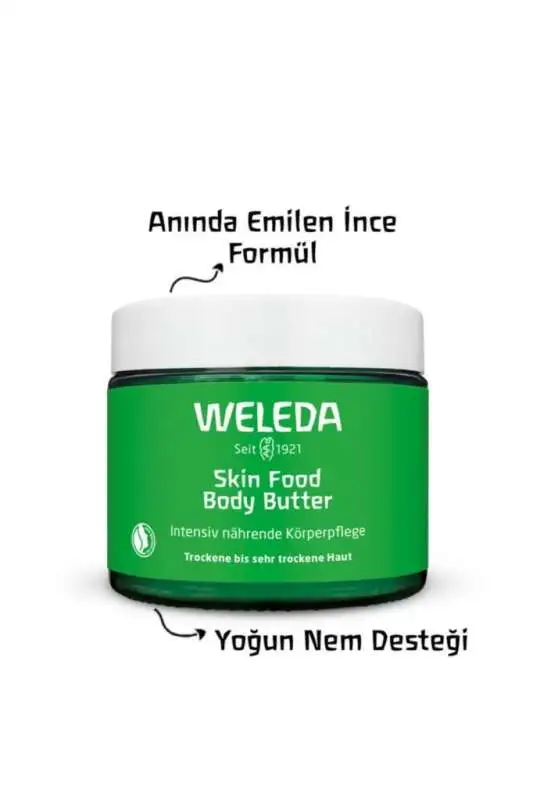 Weleda Skin Food Body Butter Kuru ve Çok Kuru Ciltler için Nemlendici ve Besleyici Vücut Kremi 150ml - 2