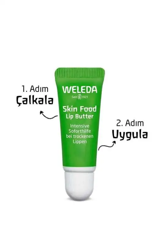 Weleda Skin Food Lip Balm Besleyici Dudak Balm 8ml - 3