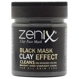 Zenix Clay Effect Siyah Kil Yüz Maskesi 190gr | Derinlemesine Temizleme - Zenix