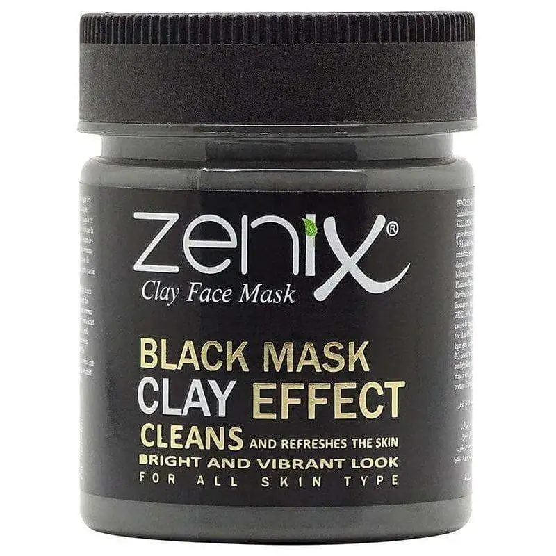 Zenix Clay Effect Siyah Kil Yüz Maskesi 190gr | Derinlemesine Temizleme - 1